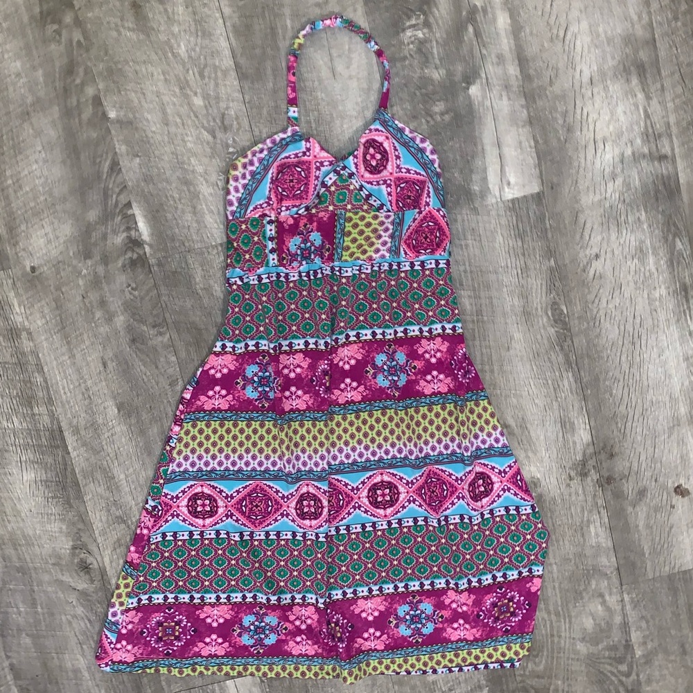 CHILLIPOP HALTER DRESS SIZE 4